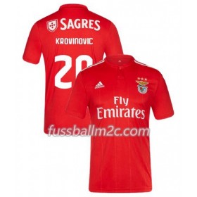 Fußballtrikots Benfica Filip Krovinovic 20 Heim Trikotsatz 2018-2019
